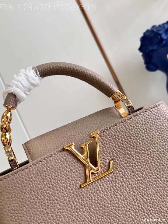 Affordable CAPUCINES VUITTON BB-27*18*9CM LOUIS 0718